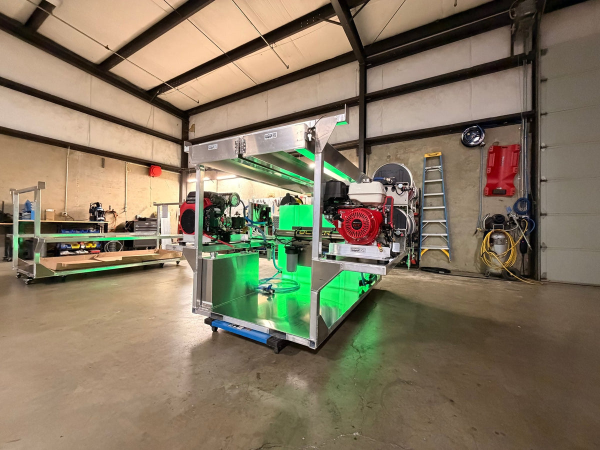 Cameron’s Custom Double Trouble 8ft Pressure Washing Skid - Expert Power Wash