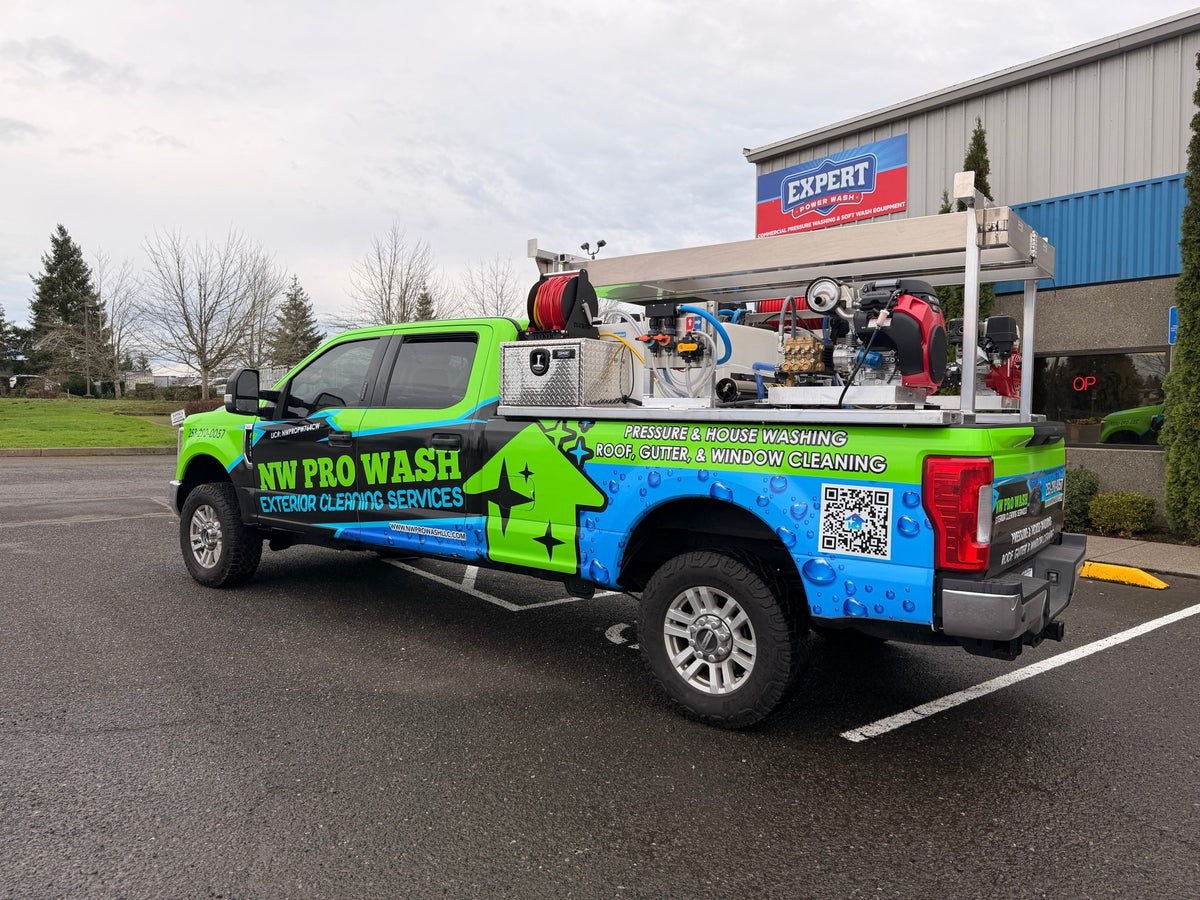 Cameron’s Custom Double Trouble 8ft Pressure Washing Skid - Expert Power Wash