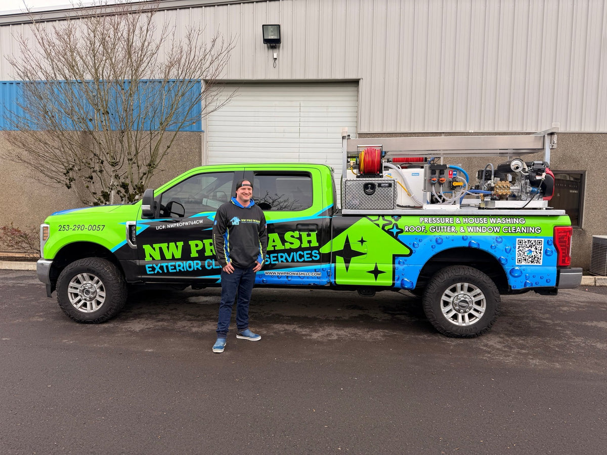 Cameron’s Custom Double Trouble 8ft Pressure Washing Skid - Expert Power Wash