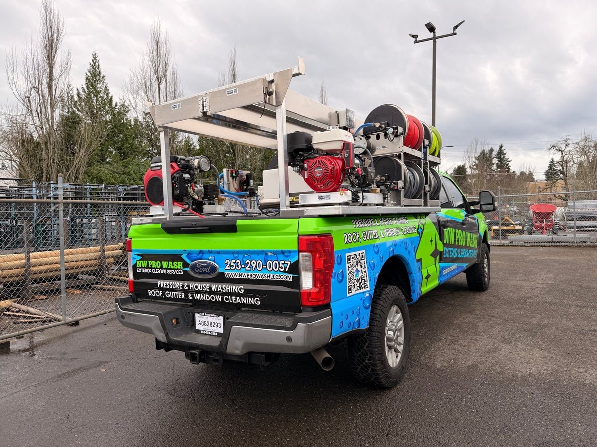 Cameron’s Custom Double Trouble 8ft Pressure Washing Skid - Expert Power Wash
