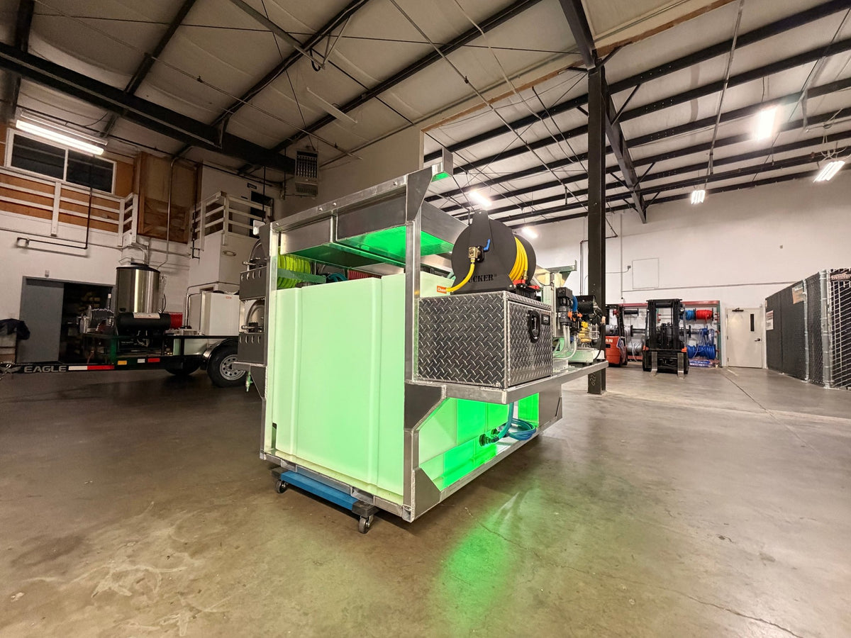 Cameron’s Custom Double Trouble 8ft Pressure Washing Skid - Expert Power Wash