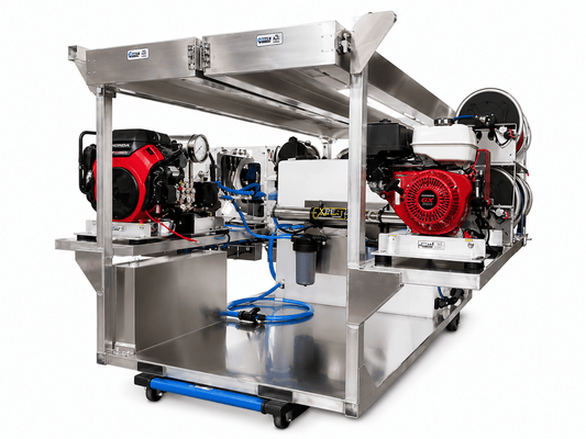 Cameron’s Custom Double Trouble 8ft Pressure Washing Skid - Expert Power Wash