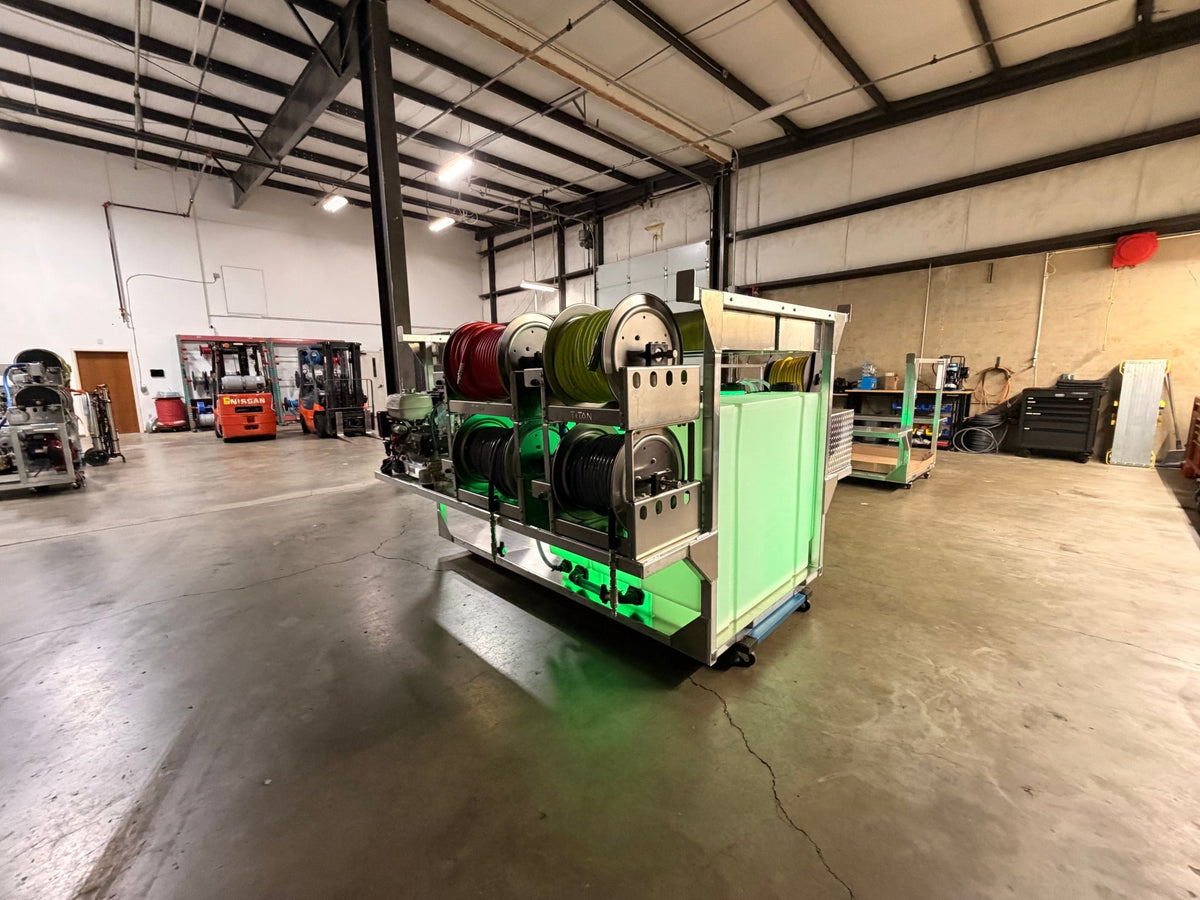 Cameron’s Custom Double Trouble 8ft Pressure Washing Skid - Expert Power Wash