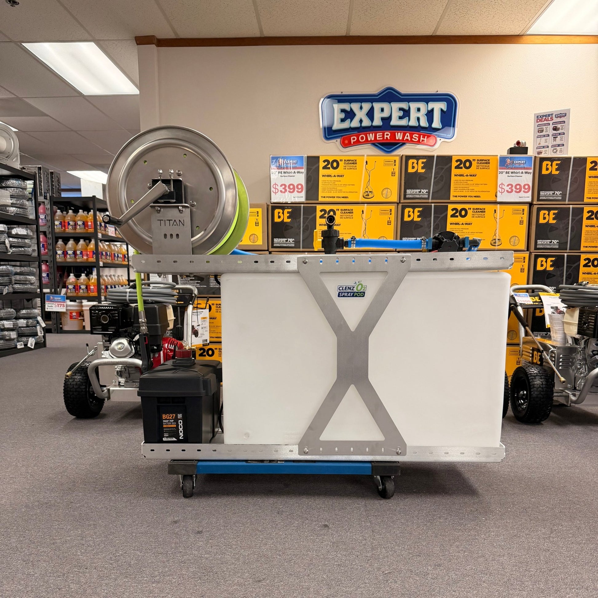 ClenzO2 Spray Pod - Expert Power Wash