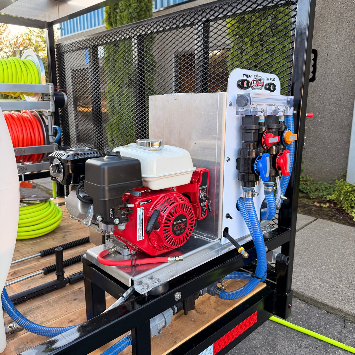 Custom 7x14 Super Duty Pressure Washing Trailer — Hot Water + Triple Soft Wash System - Expert Power Wash