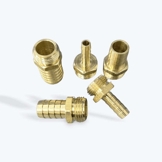 Dixon Brass Standard Shank 3/4" MGHT X Hose Barb - Expert Power Wash