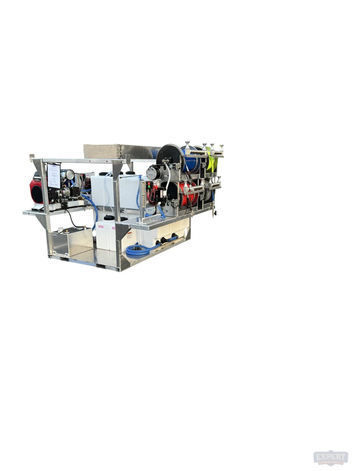 Double Stacked 6.5ft Pressure Washing Truck Skid - Niel’s Skid - Pressure Washing Skids