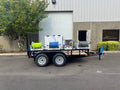 Eagle Series 6x10 Dual Axle Pressure Washing Trailer Setup - Expert Power Wash