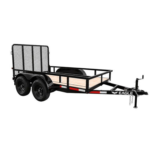 Eagle Series Custom Dual Axle Pressure Washing Trailer Bare - Expert Power Wash
