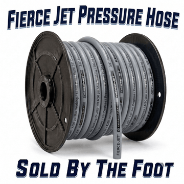 FIERCE JET Pressure Wash Hose - 3/8" 1 Wire (By The Foot) - Expert Power Wash