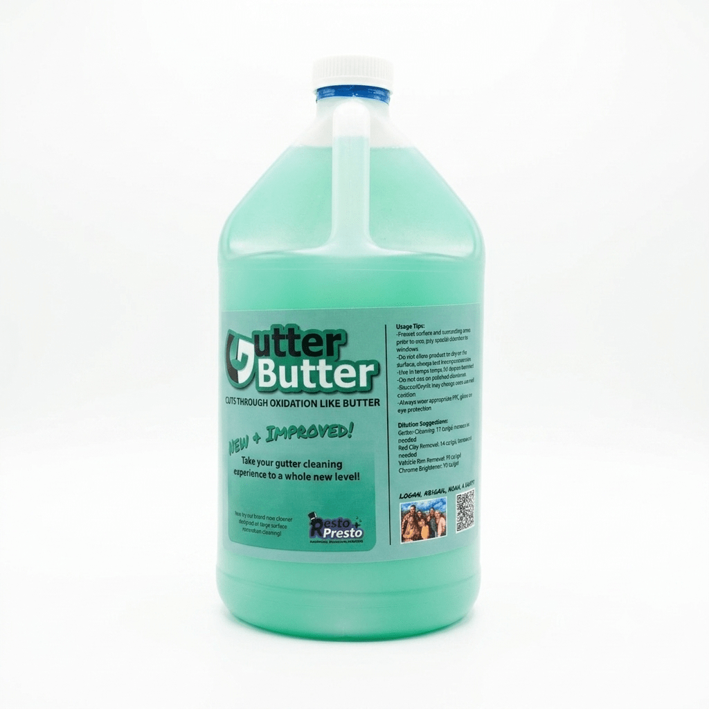 Gutter Butter – Oxidation Cleaner - Expert Power Wash