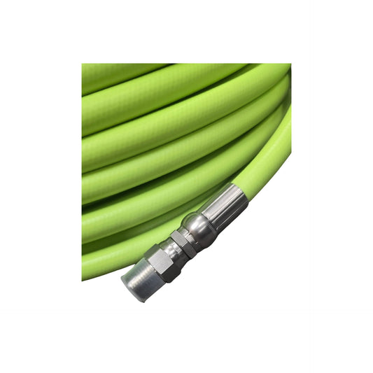 HiVis Green Soft Wash Hose ( 1/2" ID SS Ends ) - Expert Power Wash