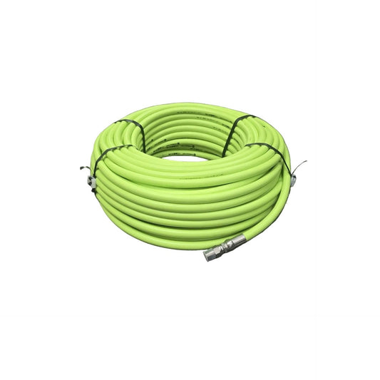 HiVis Green Soft Wash Hose ( 1/2" ID SS Ends ) - Expert Power Wash