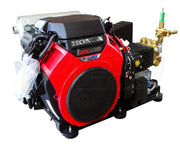 Honda 10 GPM 3000 PSI Belt - Drive Skid Pressure Washer w/ General Pump & Electric Start Honda IGX800 Engine CWF1027H - Expert Power Wash