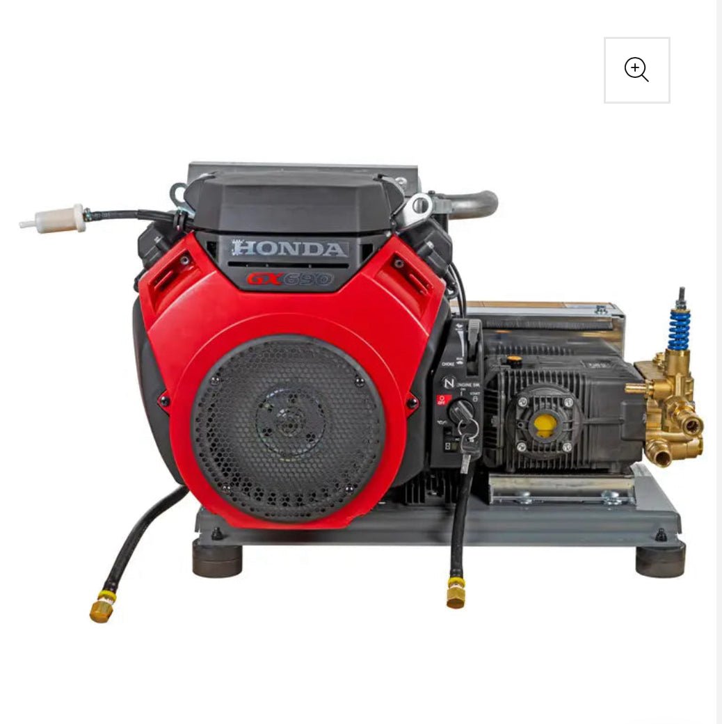 Honda GX690 4,000 PSI 8.0 GPM Truck Mount Pressure Washer with AR Pump - B4024HTBA - Expert Power Wash