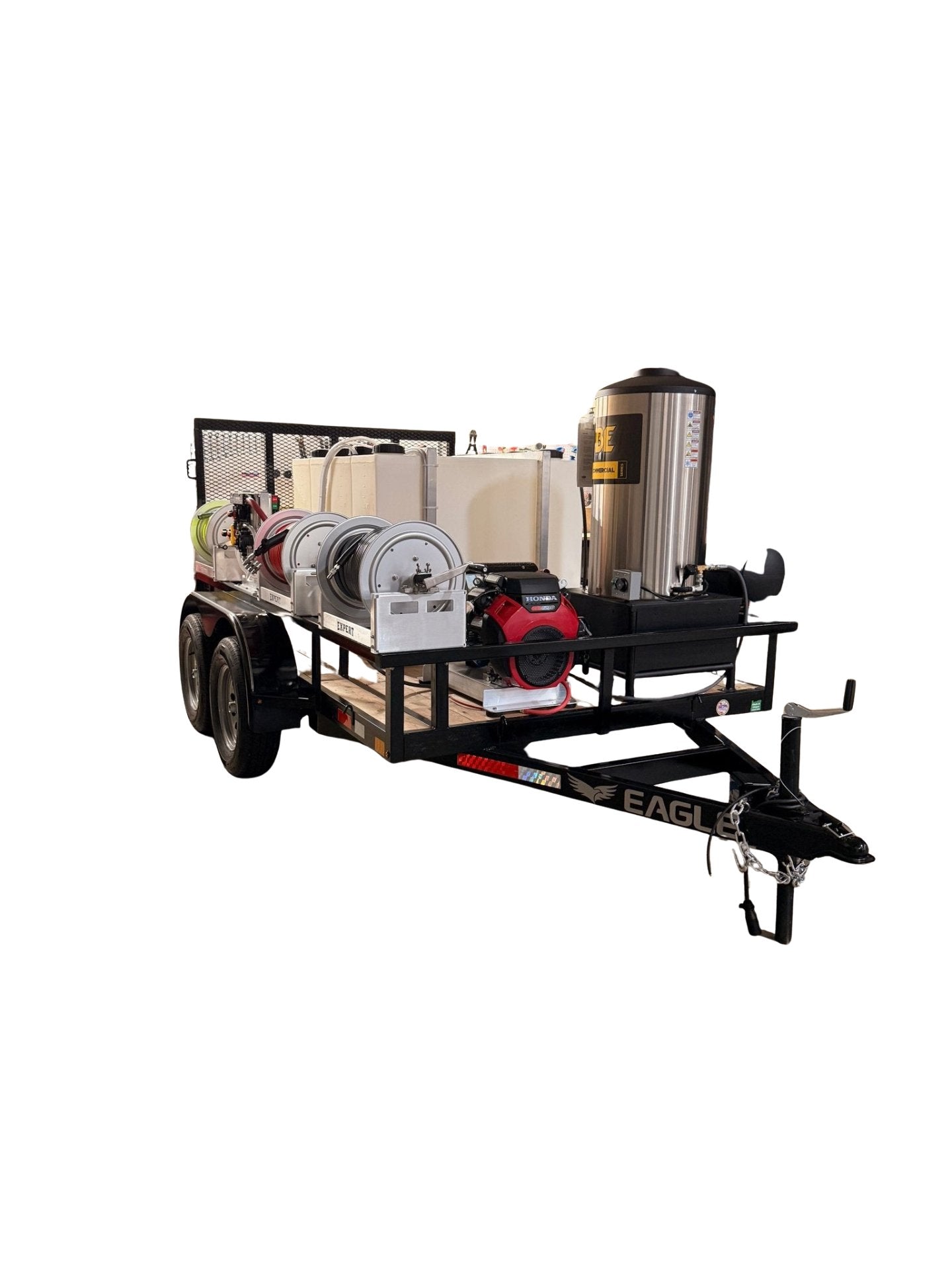 Hot Eagle Pressure Washing Dual Axle Trailer - Expert Power Wash