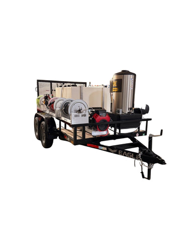 Hot Eagle Pressure Washing Dual Axle Trailer - Expert Power Wash