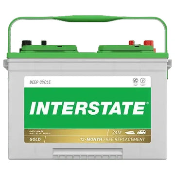 Interstate Gold Deep Cycle Battery 24M - 27M - Expert Power Wash