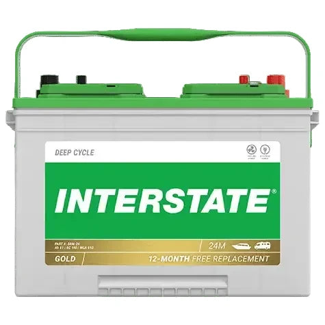 Interstate Gold Deep Cycle Battery 24M - 27M - Expert Power Wash