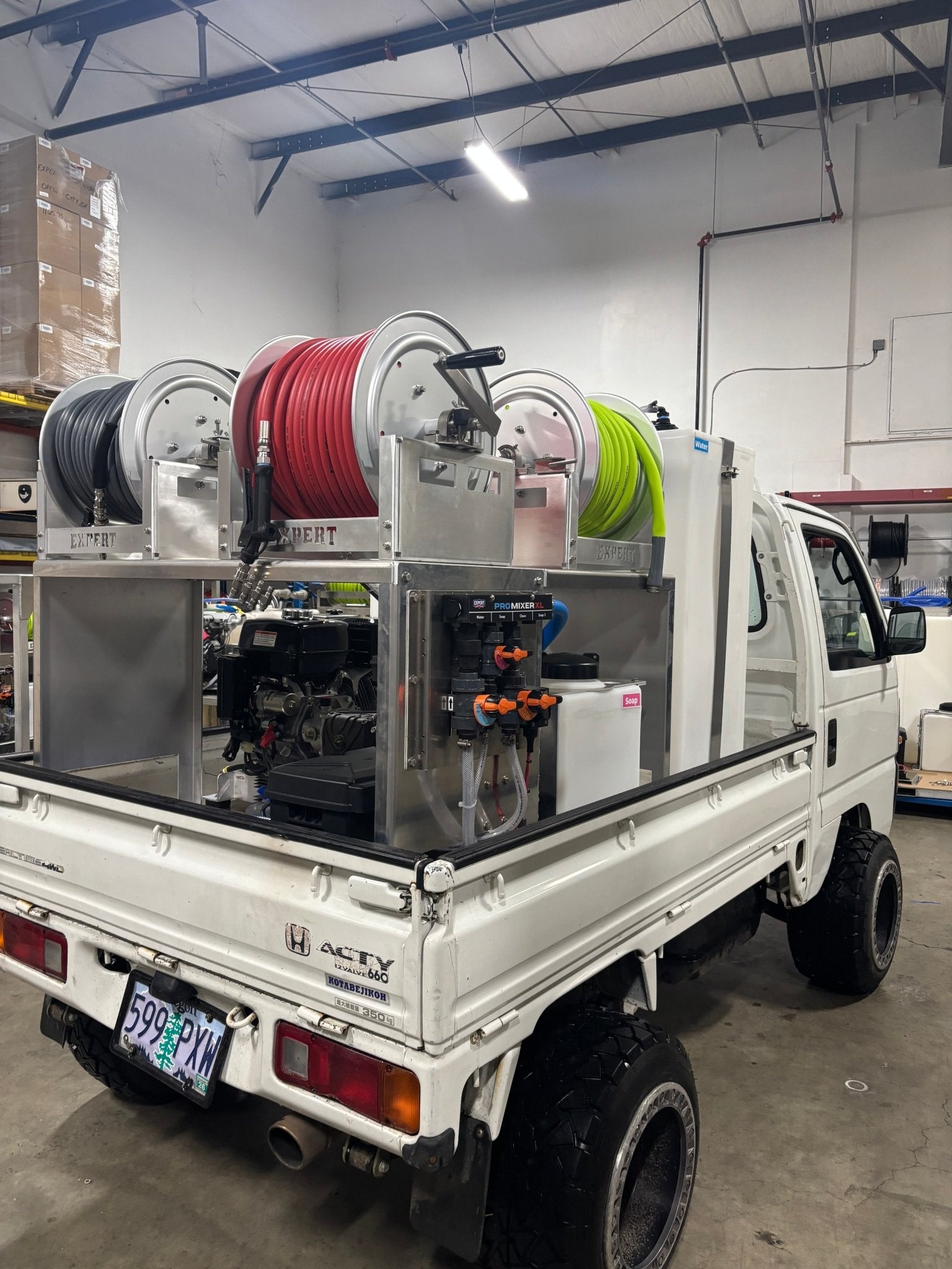 Kei Truck Mini Pressure Washing Skid - Expert Power Wash