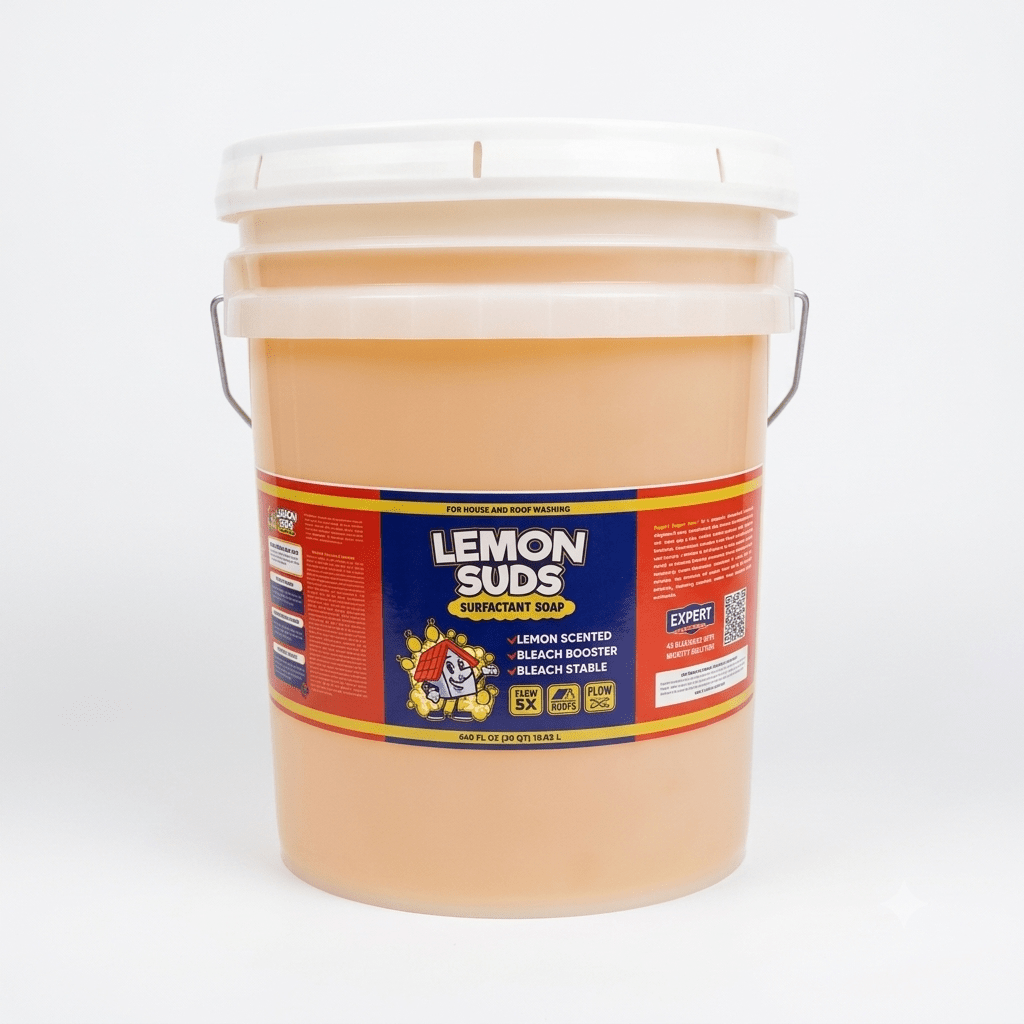Lemon Suds Bleach Surfactant - Expert Power Wash
