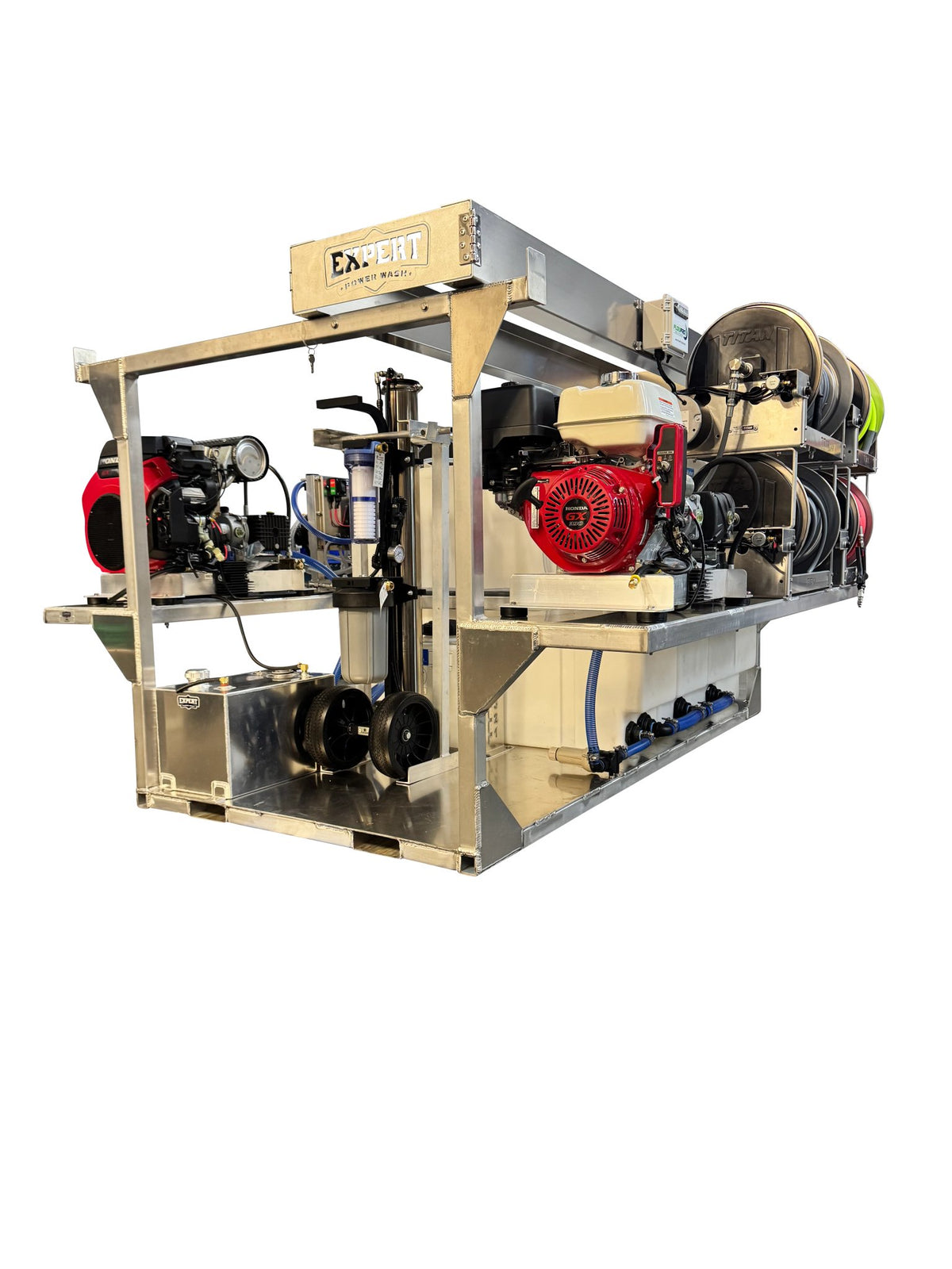 Max Flow Pressure Washing Truck Skid Setup - Alex's Skid - Expert Power Wash