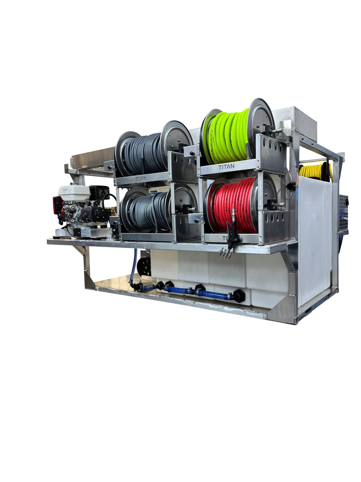 Max Flow Pressure Washing Truck Skid Setup - Alex's Skid - Expert Power Wash