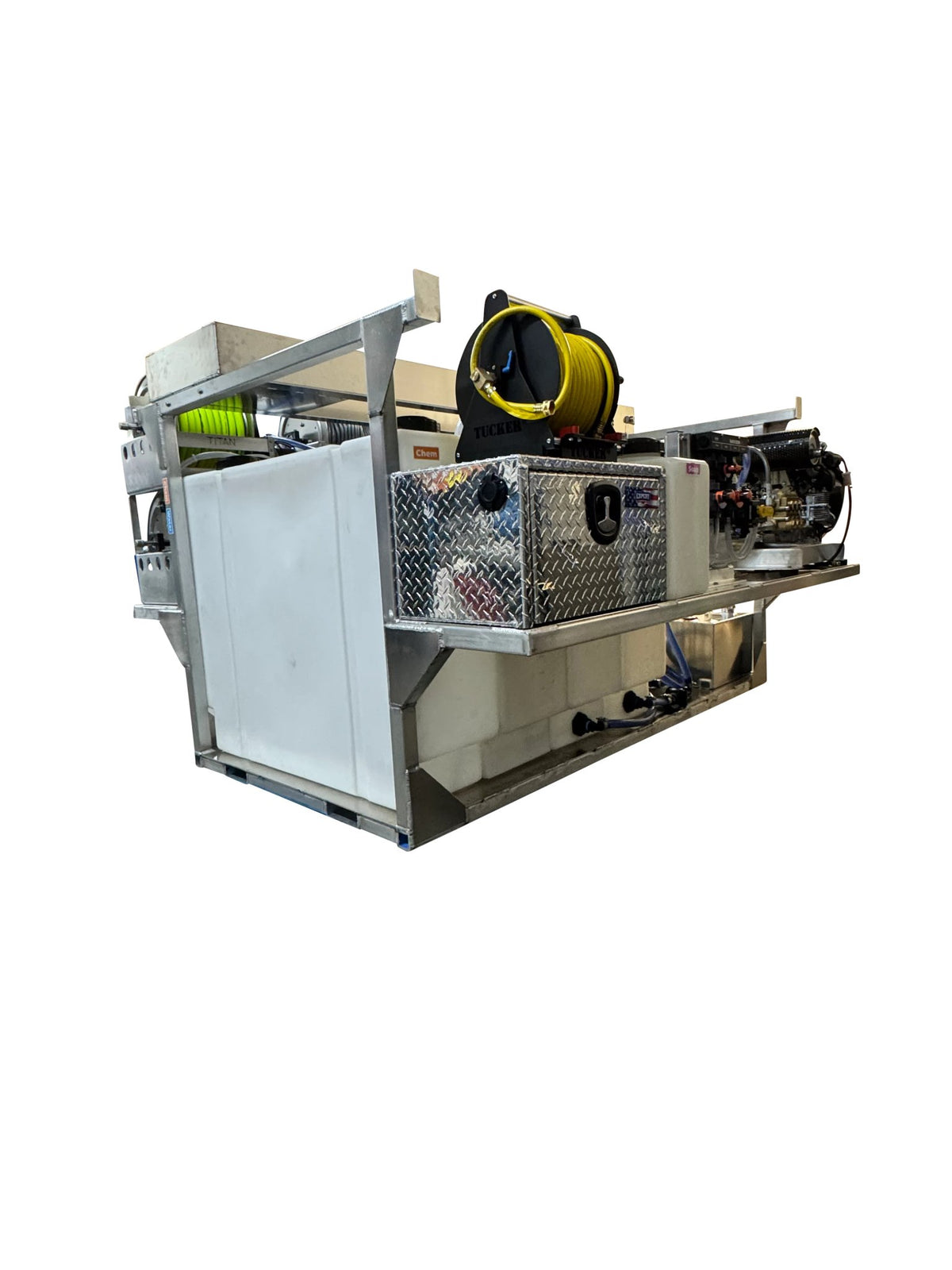 Max Flow Pressure Washing Truck Skid Setup - Alex's Skid - Expert Power Wash