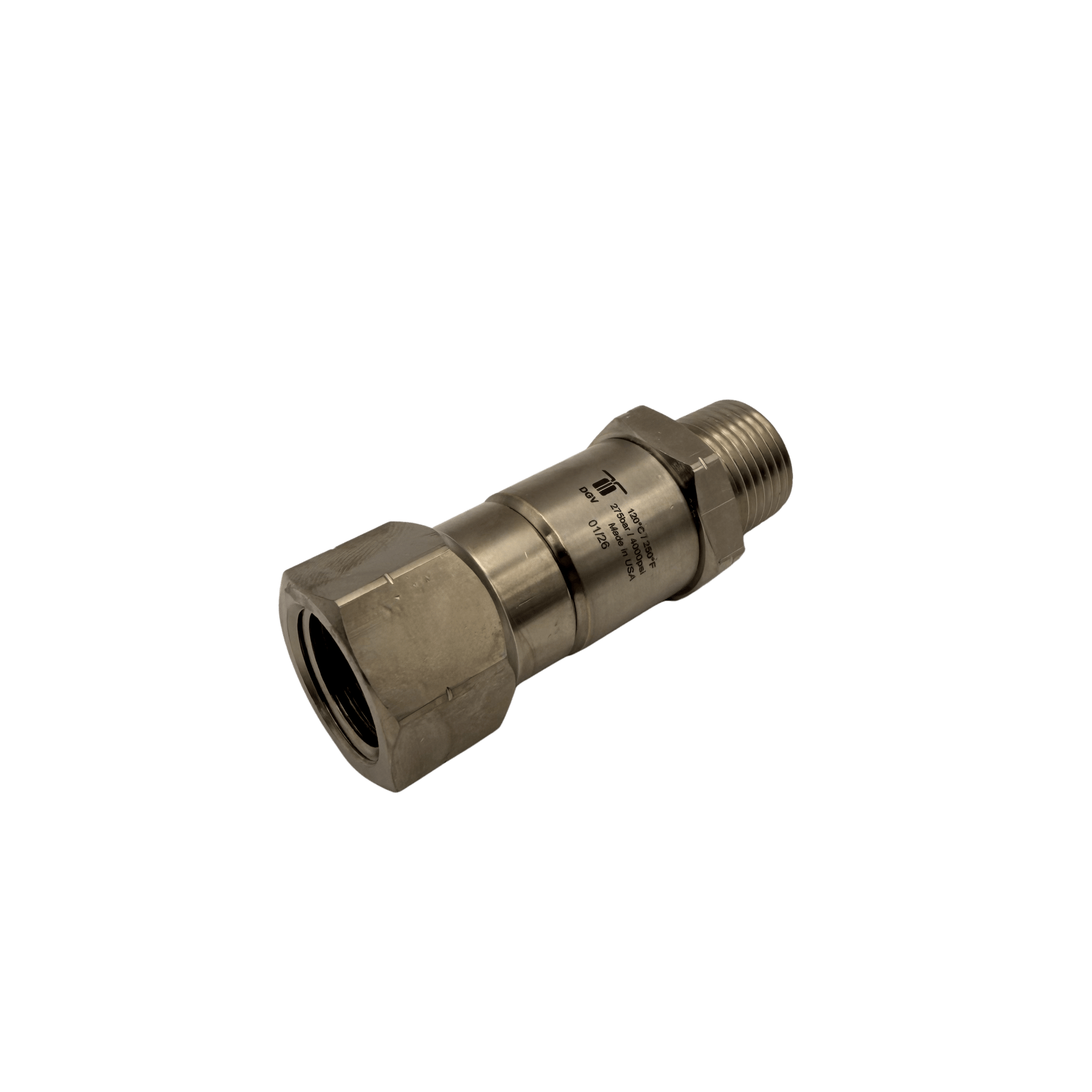Mosmatic DGV Swivel 1/2"M x 1/2"F Stainless - Expert Power Wash