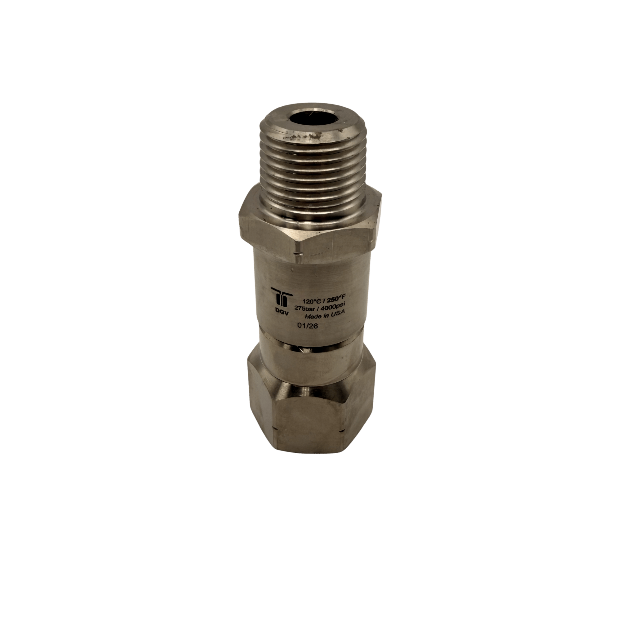 Mosmatic DGV Swivel 1/2"M x 1/2"F Stainless - Expert Power Wash
