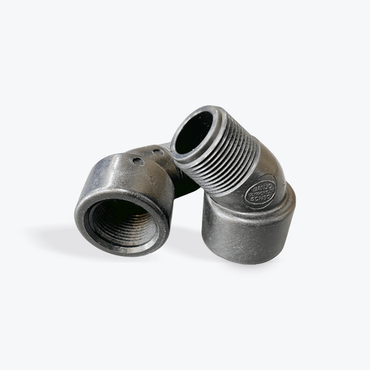 Polypropylene, 45° Street Elbow, MPT X FPT - Expert Power Wash