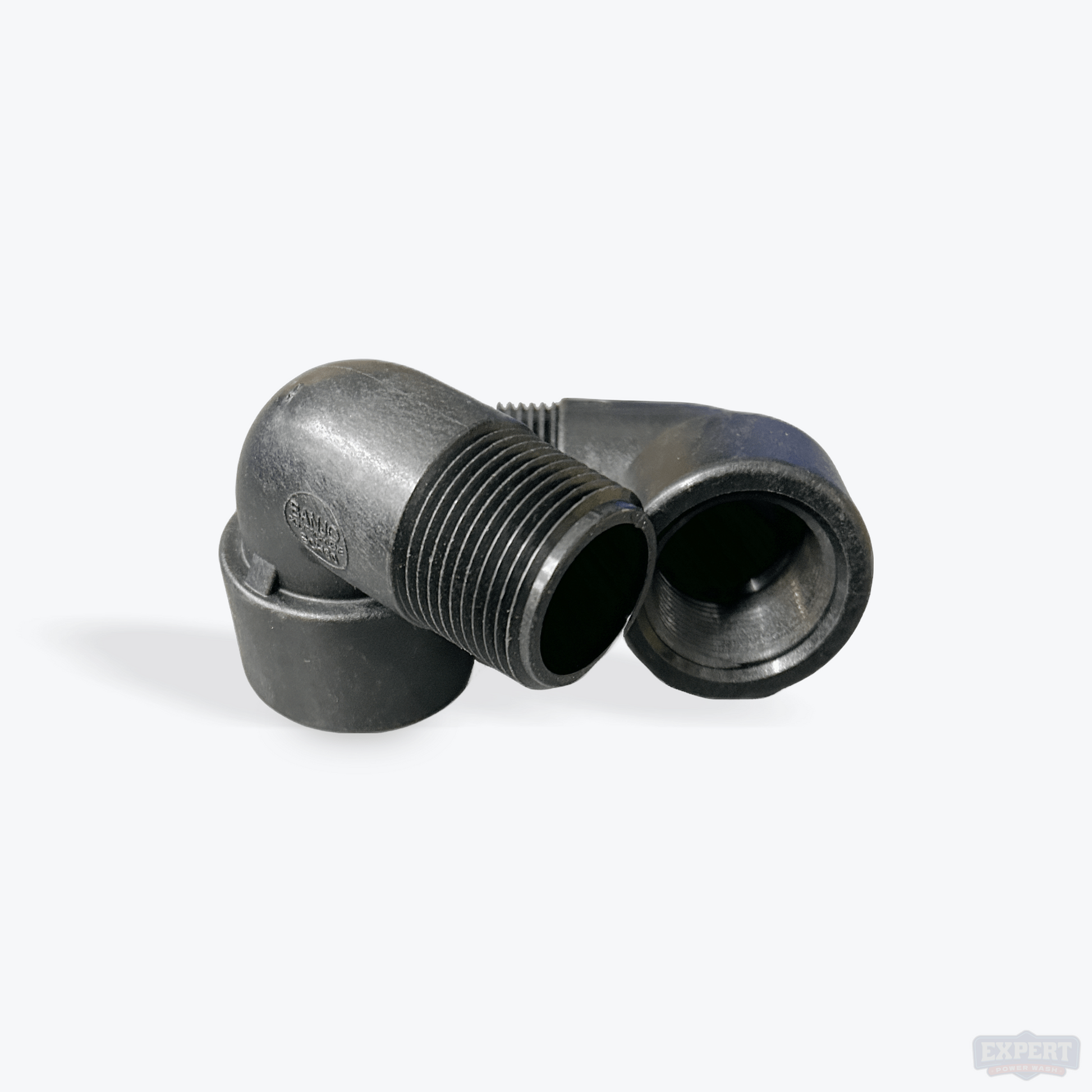 Polypropylene, 90° Street Elbow, MPT x FPT, 1/2" to 1" Sizes - Expert Power Wash