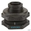 Polypropylene Bulkhead | 1/2" - 1.5' Sizes w/ EPDM Gasket - Pressure Washing Skids