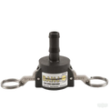 Polypropylene Camlock Female Coupler, 1/2