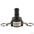 Polypropylene Camlock Female Coupler, 1/2