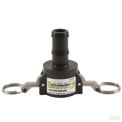 Polypropylene Camlock Female Coupler 1/2 to 1 Inch - Expert Power Wash