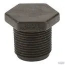 Polypropylene Plug MPT, 1/4" - 3"Sizes - Pressure Washing Skids