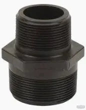 Polypropylene, Reducing Nipple, MPT, 3/8" - 3" Sizes - Pressure Washing Skids