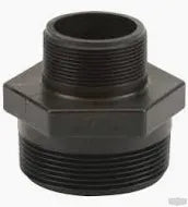 Polypropylene, Reducing Nipple, MPT, 3/8" - 3" Sizes - Pressure Washing Skids