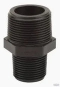 Polypropylene, Reducing Nipple, MPT, 3/8