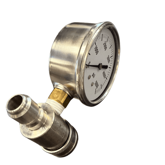 Pressure Gauge 3/8 M/F Quick Connect - Expert Power Wash