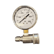 Pressure Gauge 3/8 M/F Quick Connect - Expert Power Wash