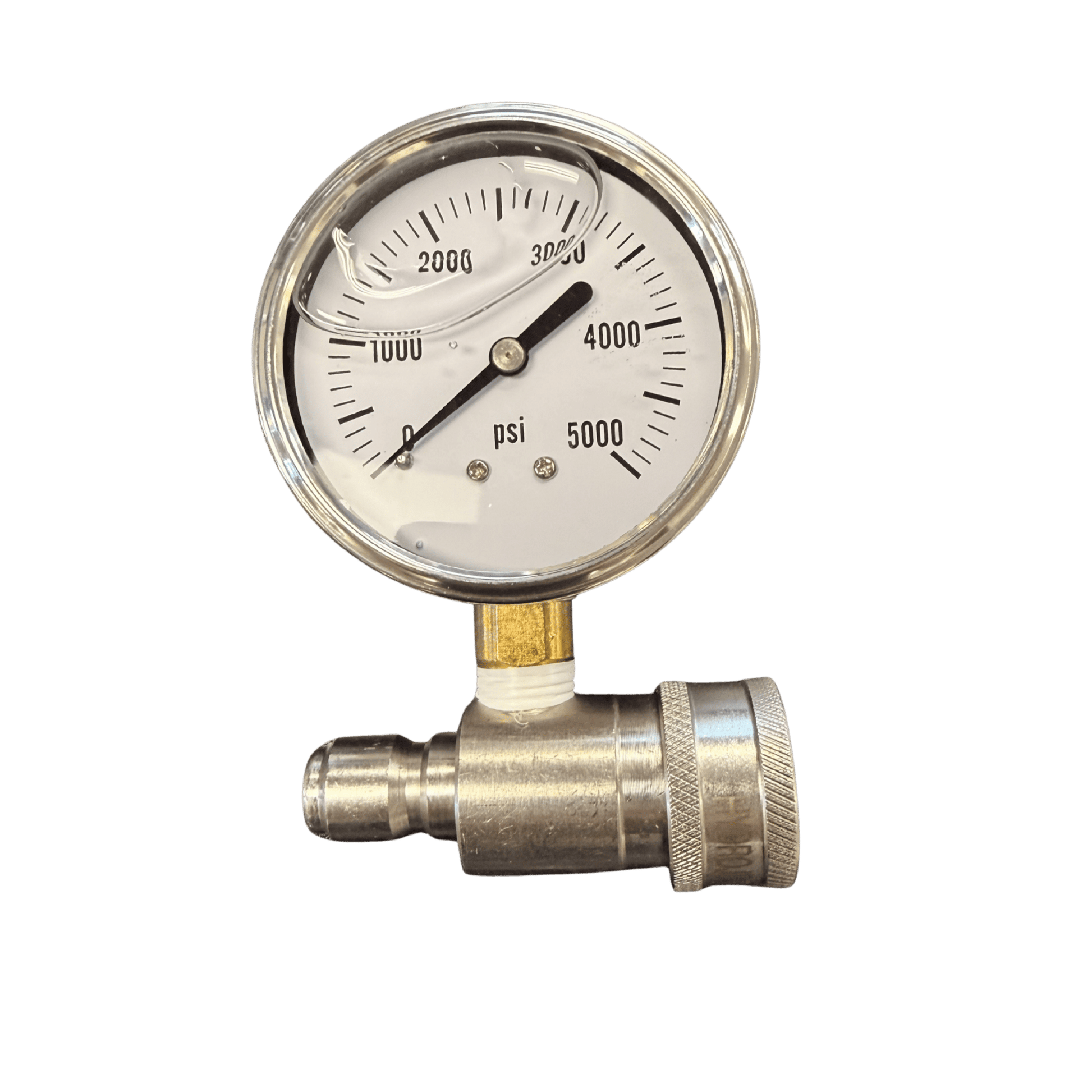 Pressure Gauge 3/8 M/F Quick Connect - Expert Power Wash