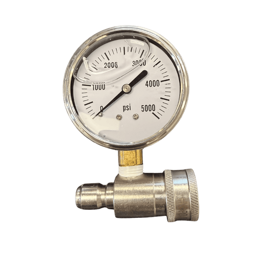 Pressure Gauge 3/8 M/F Quick Connect - Expert Power Wash