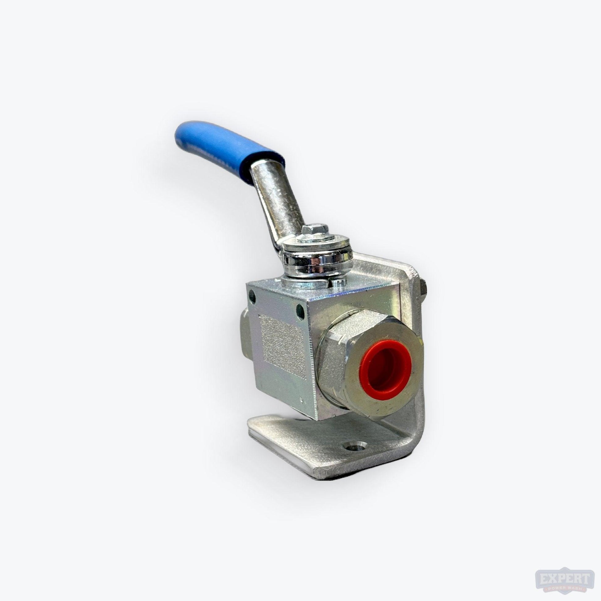 Pressure Washer Shut Off Valve with Mounting Bracket - Pressure Washing Skids
