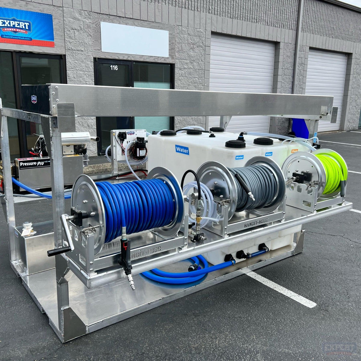 The Workhorse Pressure Washing and Soft Wash Truck Skid - Expert Power Wash