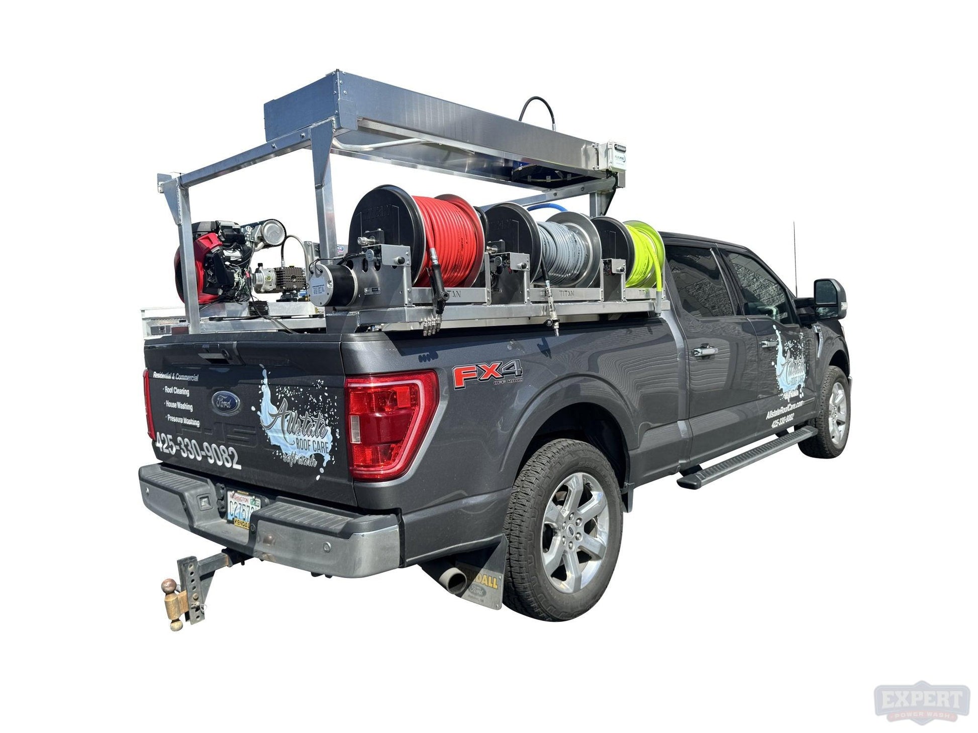 Pressure Washing and Soft Wash Truck Skid - The Workhorse - Pressure Washing Skids