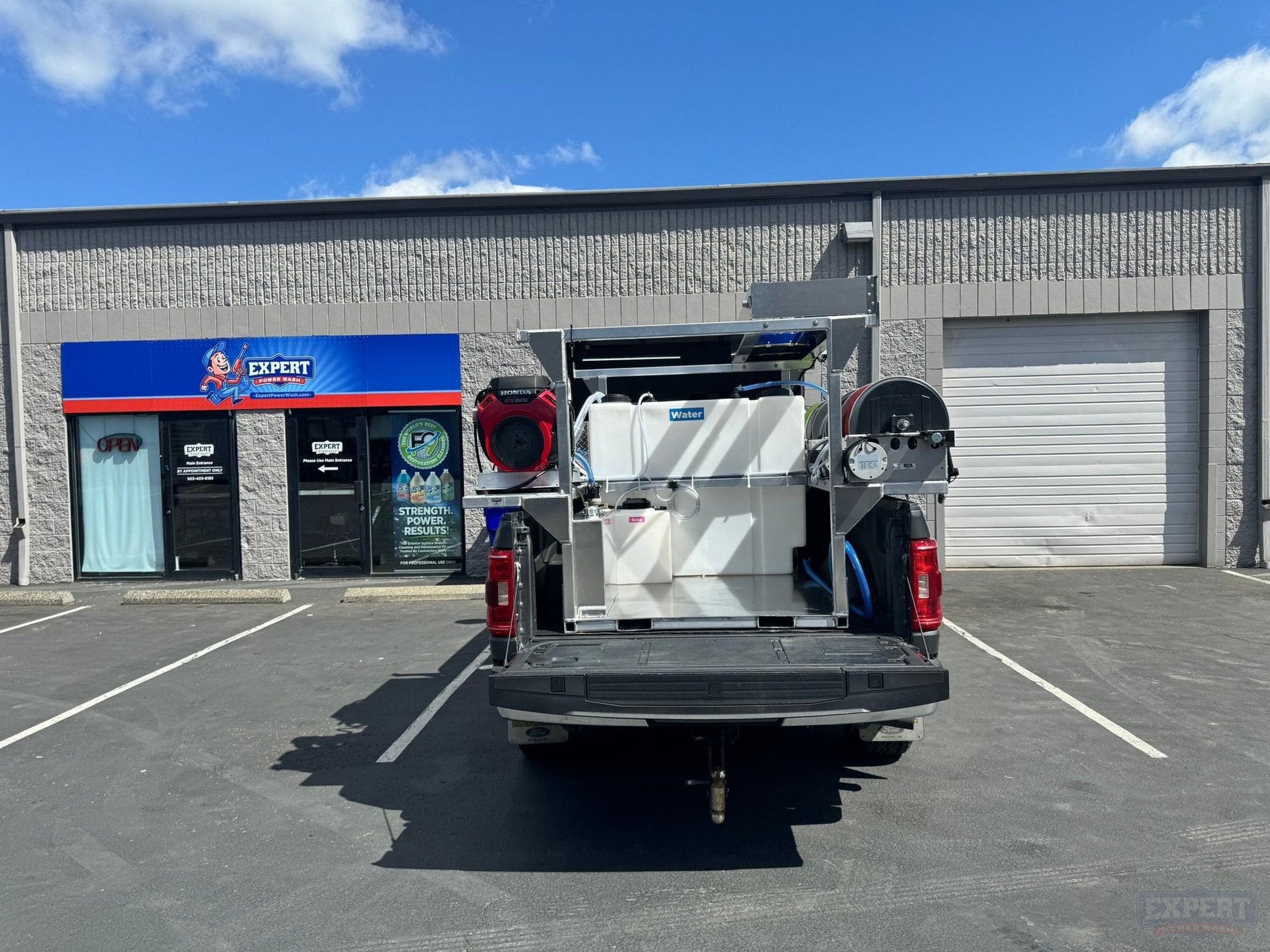 Pressure Washing and Soft Wash Truck Skid- The Workhorse - Pressure Washing Skids