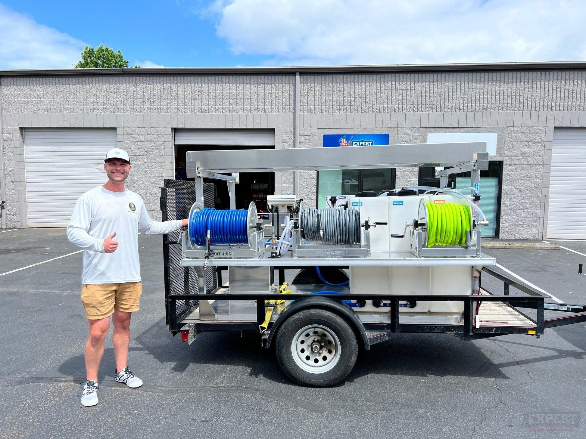 Pressure Washing and Soft Wash Truck Skid- The Workhorse - Pressure Washing Skids