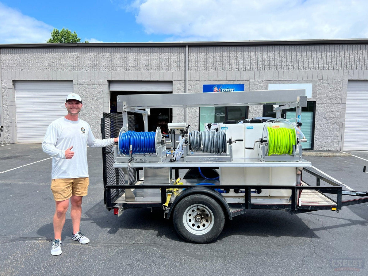 The Workhorse Pressure Washing and Soft Wash Truck Skid - Expert Power Wash